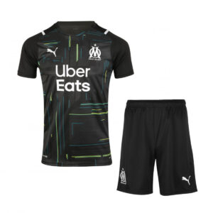 Olympique Marseille 2021/22 Goalkeeper Adult Jersey And Shorts Kit