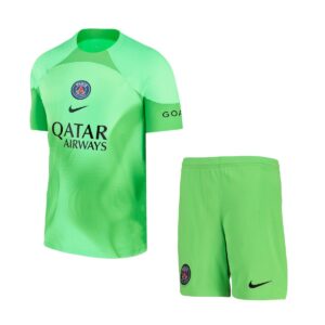 Paris Saint-Germain 2022/23 Goalkeeper Adult Jersey And Shorts Kit