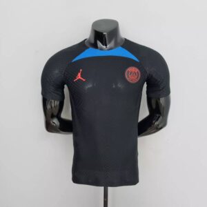 Paris Saint-Germain 2022/23 Training Authentic - Black Player Version Jersey