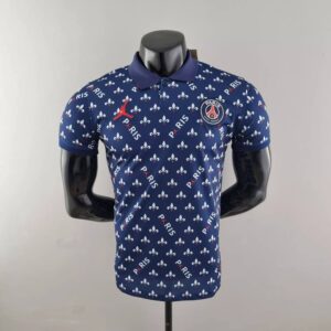 Paris Saint-Germain  2022/23 Pattern Team Polo Navy