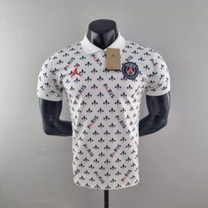 Paris Saint-Germain  2022/23 Pattern Team Polo White
