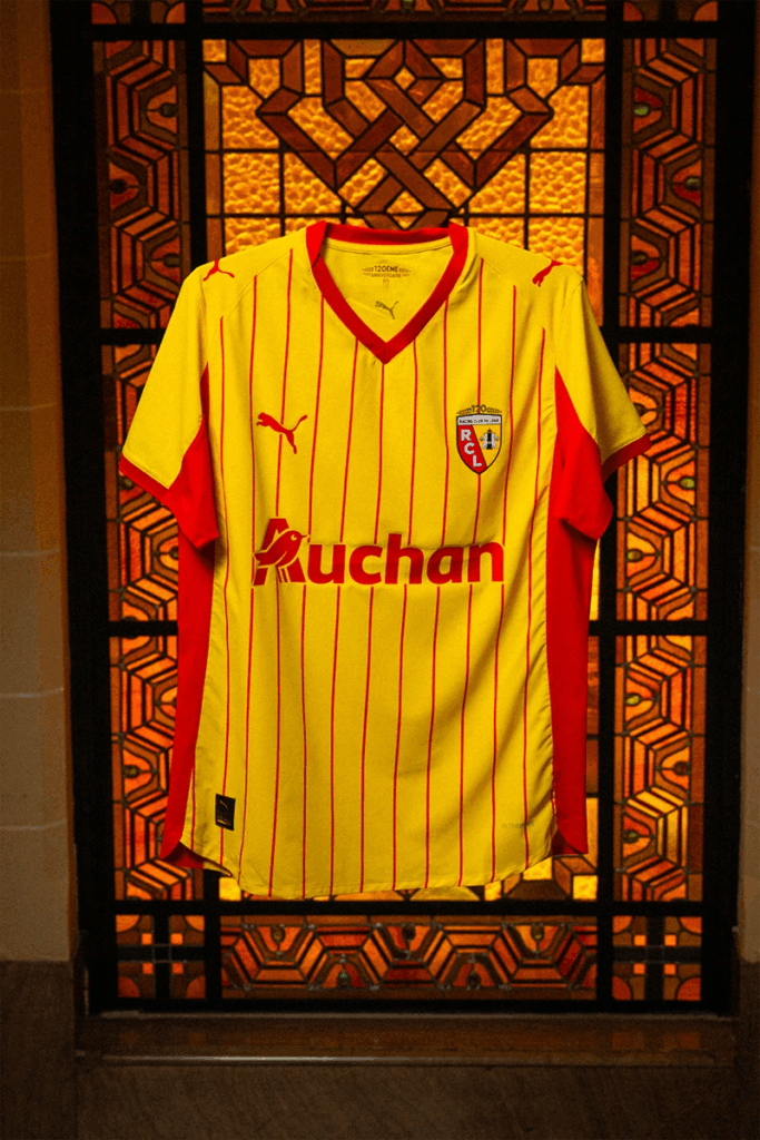 RC Lens 2025-26 Home Jersey: 120 Years of Fire, Worn in Yellow and Red 548fe117 d2ca 48ce 84f5 c4b500d2f56f