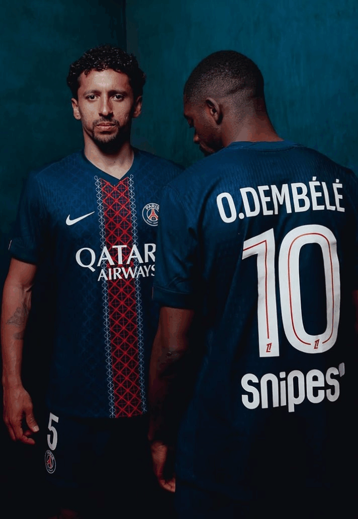 Paris Saint-Germain 25/26 Home Jersey: Paris at Midnight, Glory in Motion a739246b b2e6 4979 8e6b 1544019f90da