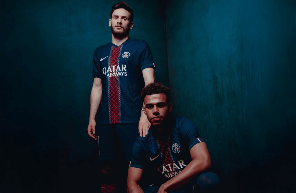 Paris Saint-Germain 25/26 Home Jersey: Discover the Bold and Iconic New Look!