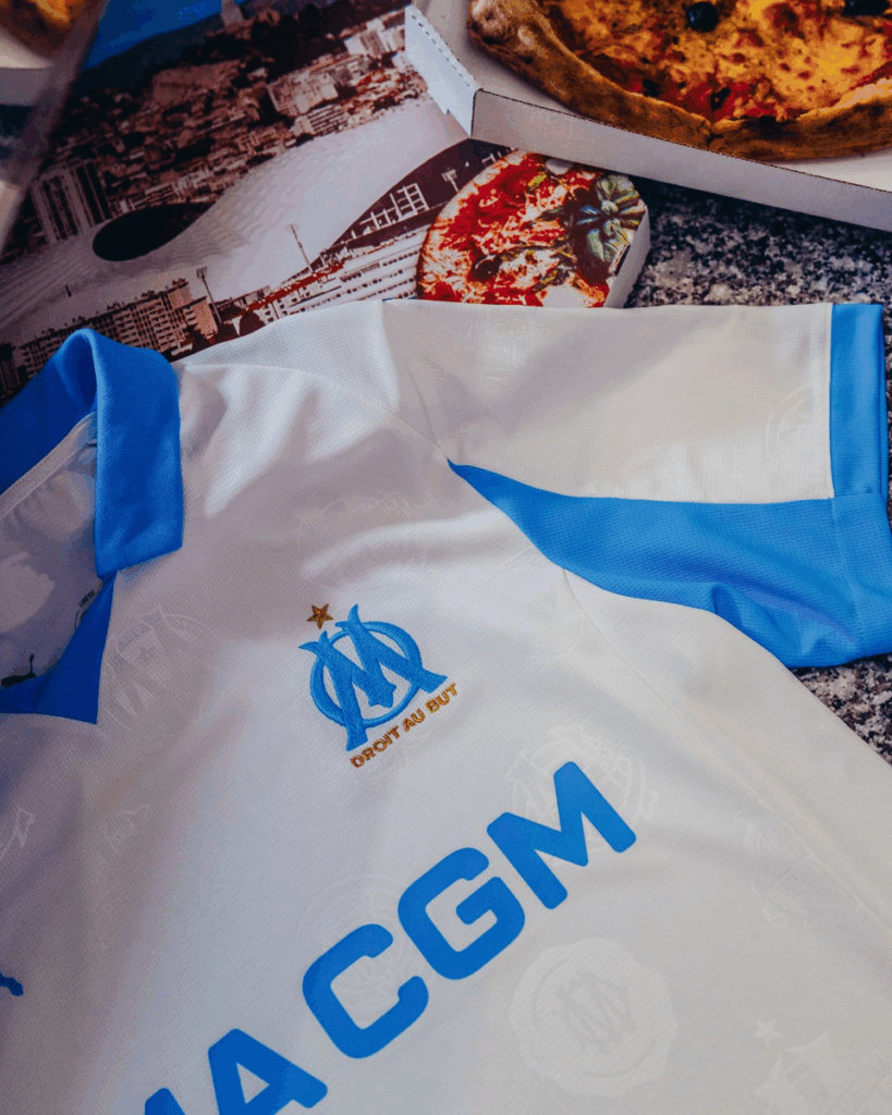 Olympique Marseille 2025-26 Home Jersey – Iconic & Powerful City Tribute