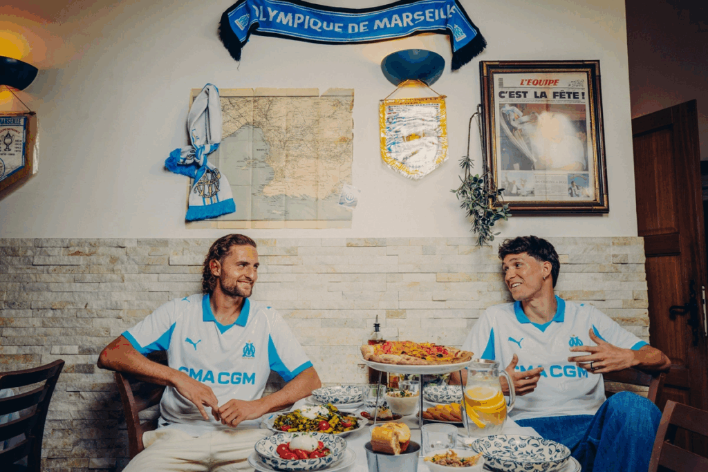 Olympique Marseille 2025-26 Home Jersey – Iconic & Powerful City Tribute
