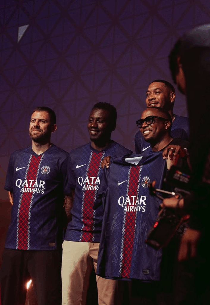 Paris Saint-Germain 25/26 Home Jersey: Discover the Bold and Iconic New Look!