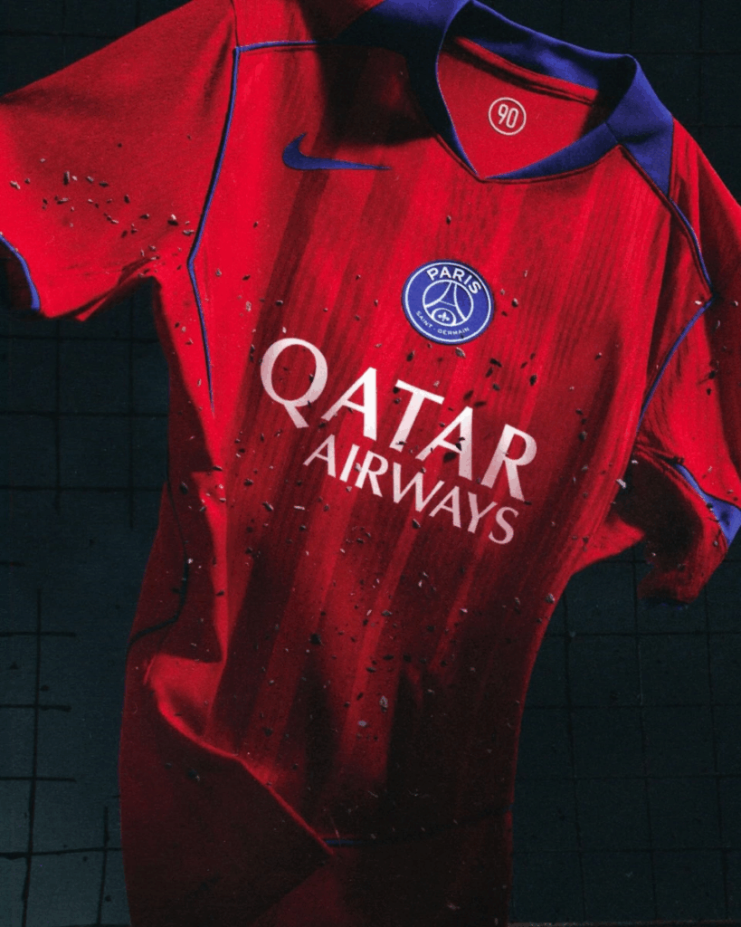 Paris Saint-Germain 2025-26 Third Jersey: Why Total 90 Makes a Bold Return
