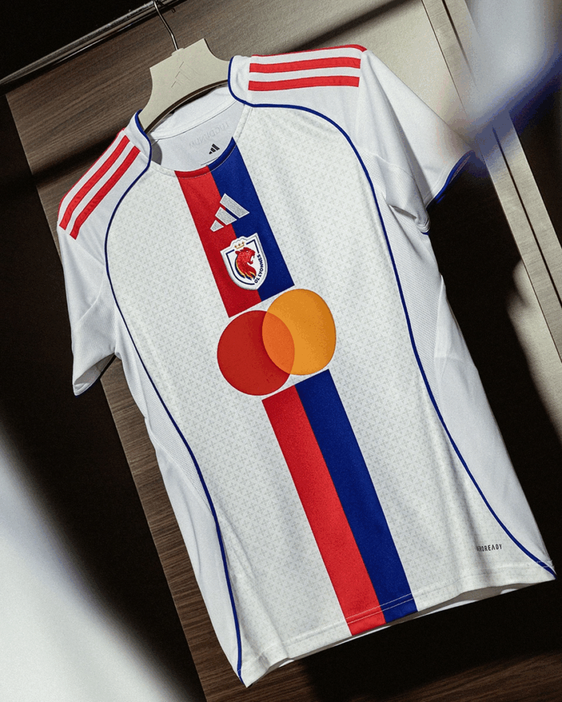 Olympique Lyonnais 2025-26 Home Jersey: Lugdunum on the Collar, Lyon in the Heart 72236415 3b4f 4d22 abbb 14508ed15e1d