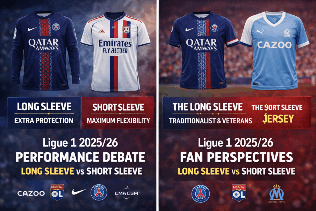 Why Ligue 1 Jerseys 25/26 Long Sleeve vs Short Sleeve is the Ultimate Choice for Fans