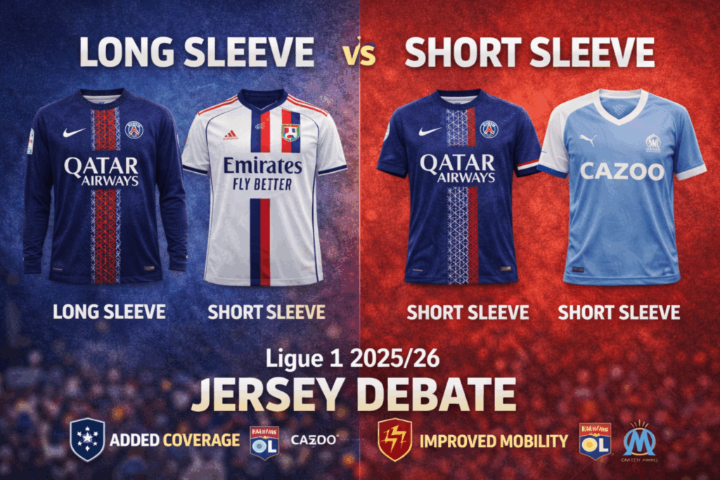 Why Ligue 1 Jerseys 25/26 Long Sleeve vs Short Sleeve is the Ultimate Choice for Fans