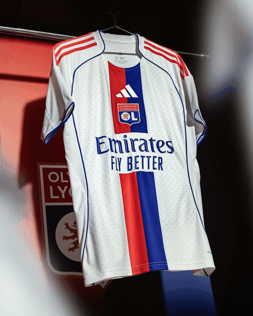 Olympique Lyonnais 2025-26 Home Jersey: Stunning Lugdunum Tribute