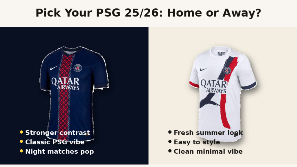 ligue 1 jerseys 25/26 home vs away: 7 Stunning PSG Picks