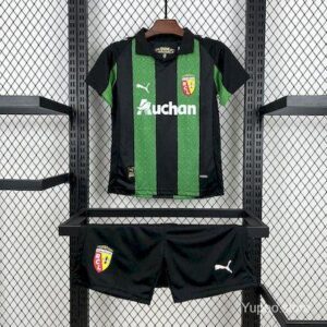 RC Lens 2025/26 Away Kids Jersey And Shorts Kit