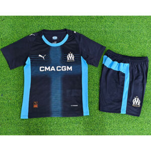 Olympique Marseille 2025/26 Away Adult Jersey And Shorts Kit