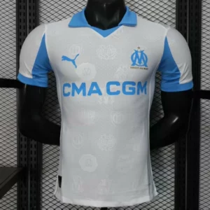 Olympique Marseille 2025/26 Home Player Version Jersey