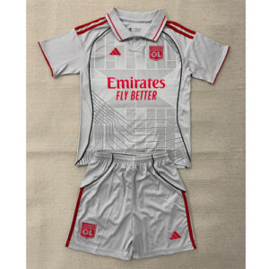 Olympique Lyonnais 2025/26 Third Kids Jersey And Shorts Kit