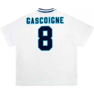 England 1996/97 Home #8 Gascoigne Retro Jersey