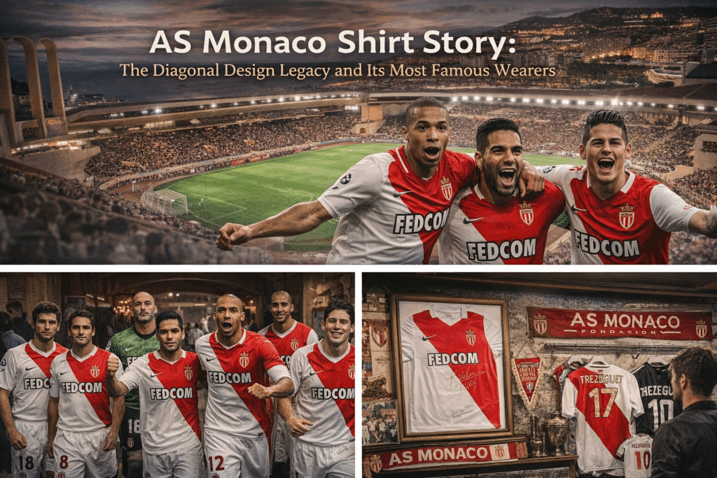 AS Monaco Shirt Story: The Diagonal Design Legacy and Its Most Famous Wearers e8acf559 34f2 4dbe 8e5c 55a47c588f6c