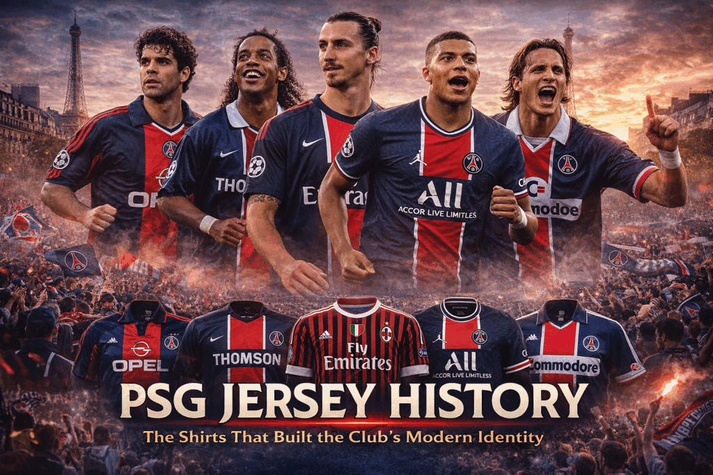 7 Essential PSG Jersey History Moments That Built Modern Identity