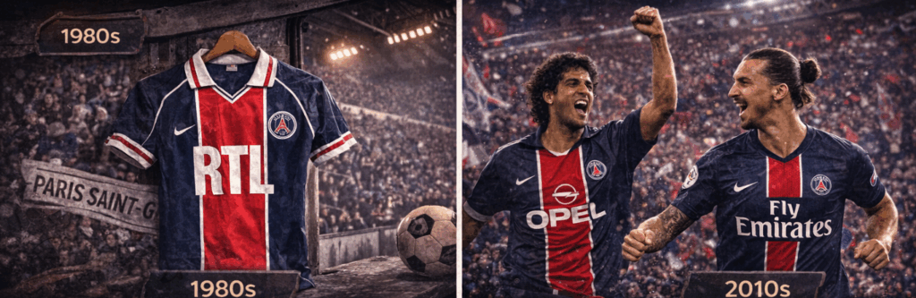 7 Essential PSG Jersey History Moments That Built Modern Identity