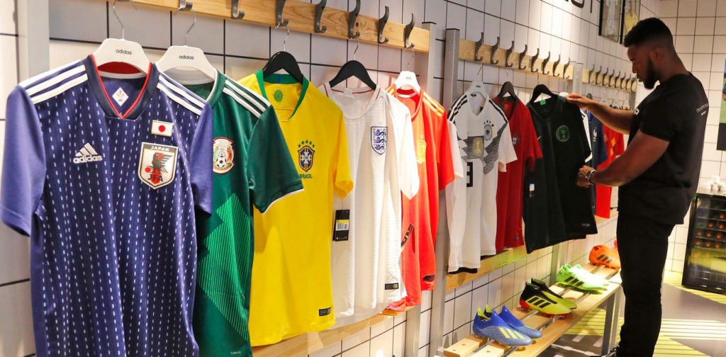 national team jerseys display for wholesale quality review