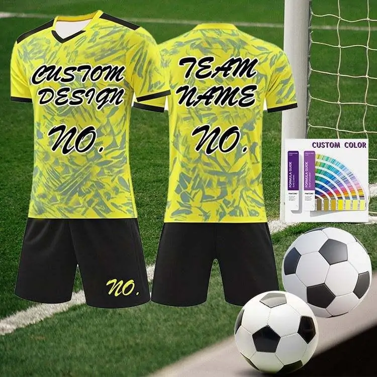 custom football jersey set for team shops and bulk World Cup orders